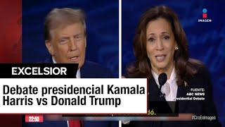 Así fue el primer debate presidencial entre Donald Trump y Kamala Harris