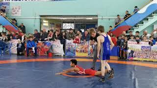 Wrestler Ilyas Dakaev (Nokhchiche). Stavropol Territory, city of Georgievsk. 16.11.2019