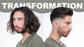LONG HAIR TO SKIN FADE TRANSFORMATION! | SHEAR WORK HAIRCUT TUTORIAL!