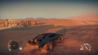 MadMax game - Secret area in the big nothing desert( main menu)