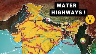 Why India Is Building This Massive Water Highways | India's Crazy Upcoming Water Highway Project