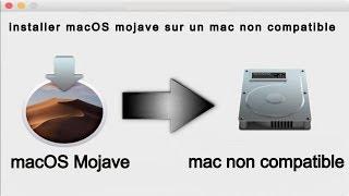 Tuto comment installer "macOS mojave" sur un mac non compatible