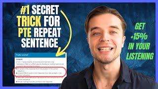 #1 Repeat Sentence Trick to Improve PTE Listening FAST & EASY (in-depth tutorial 2023)