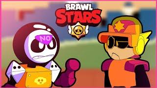 MEEPLE meets R-T, LARRY, and LAWRIE - Brawl stars animation