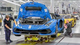 Inside Lamborghini Aventador Production in Italy