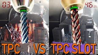 What is faster?? TPC vs TPC Slot CNC Fräsen Trochoidal Performance