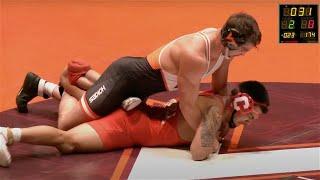 184lbs Hunter Bolen (Virginia Tech) vs Ethan Hatcher (Cornell)