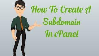How To Create A Subdomain In ChemiCloud cPanel