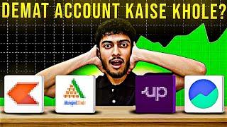 Demat Account Kaise Khole | LIVE  DEMAT ACCOUT OPENING | Demat Account kaise banaen |  (Series - 1)