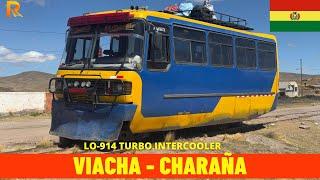 Cab Ride Viacha - Charaña Part 1 to Calacoto (Arica–La Paz Railway, Bolivia) train driver's view 4K