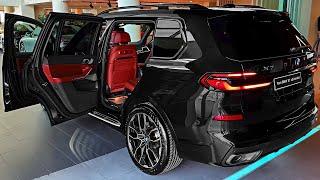 BMW X7 (2024) - роскошный большой 7-местный внедорожник!