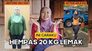 CARA HILANGKAN 20 KG LEMAK PERUT