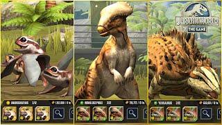 HOMALOCEPHALE x ANUROGNATHUS x YUXISAURUS X3 MAX LEVEL 40. BATTLE & ALL ANIMATION | Jurassic World