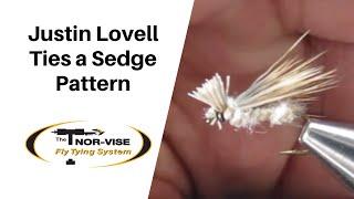 Justin Lovell Ties a Sedge Pattern