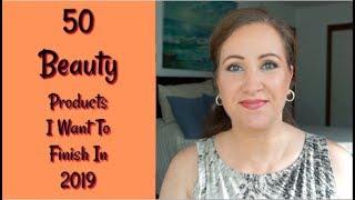 50 Beauty Products I Want To Finish In 2019 / 2nd Quarter Update | Jessica Lee