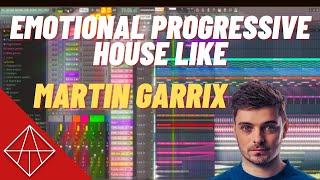 How To Make Emotional Progressive House Like Martin Garrix - FL Studio Tutorial