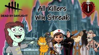 All Killers Win Streak DBD Stream 2