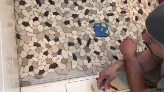 Easy Pebble Tile Installation: Tile Coach Episode 10