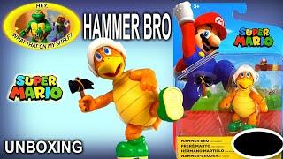 Unboxing Super Mario Hammer Bro - March 1st 2023 - JAKKS Super Mario 4 Inch