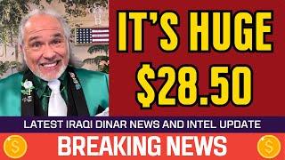  Iraqi Dinar  It's Huge $28.50  Today News Guru Intel Update Value Exchange Rate IQD to USD 