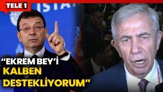 Mansur Yavaş'tan İmamoğlu'na destek: Bir yasak konacak olursa en şiddetli tepkiyi ben vereceğim!