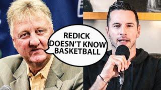 JJ Redick GETS BLASTED For Insulting Larry Bird