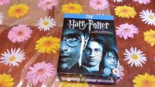 Harry Potter The Complete 8-Film Collection Blu-ray Unboxing