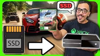 Testando Forza Horizon 5 no Xbox One FAT com SSD em 2025