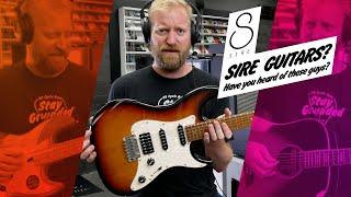 SIRE GUITARS! - Electric, Bass & Acoustic - Filmed at Pitbull Audio - (60CH ROAD CASE: Se01Ep01)