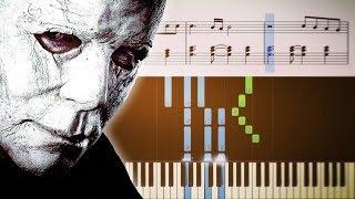 MICHAEL MYERS THEME (from the film HALLOWEEN) - Piano Tutorial