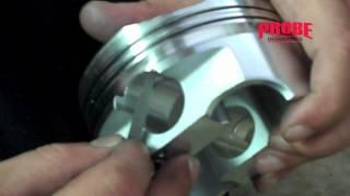 How To Deburr A Piston & Prep For An Engine Build:: By Probe Industries [HD]