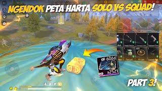 NGENDOK SOLO VS SQUAD PAKAI PETA HARTA‼️DAPAT MAP ALPINE AUTO PANEN KILL