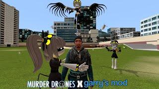 Убегаю От Дронов Убийц (Murder Drones) В Garry's Mod.