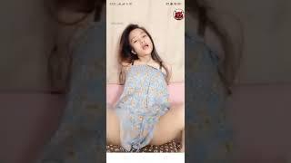 Bigo live || Tante Amel ngangk*ng mendesah nikmat, Pingin Di genj*t