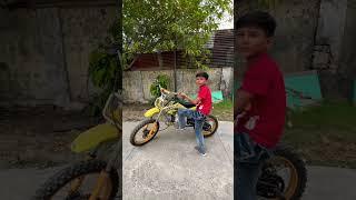 Kids Riding 125cc Dirt bike in India | #dirtbike #faizanalam #automobile