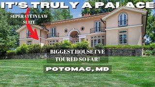 “Mediterranean” Palace in Potomac, Maryland | 7BD | 6.5BA | 9,107 SQFT (Ep 13)