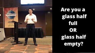 Table Topics: Are you a Glass Half Full or Half Empty?