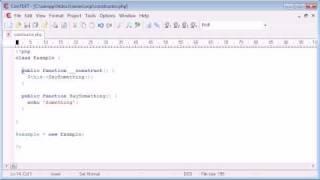 Beginner PHP Tutorial - 195 - Class Constructor