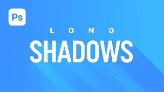 Create A Long Shadow Effect In Photoshop | Quick & Easy Tutorial