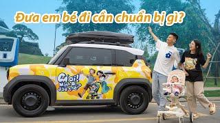 Cần chuẩn bị gì khi đi du lịch bằng ô tô VF3 cùng em bé| Xế Cộng HÀ NỘI - ĐÀ NẴNG