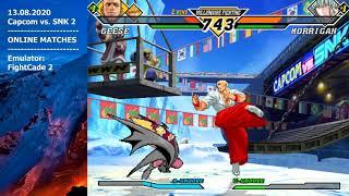 13082020 Capcom vs SNK 2 Online Matches FightCade