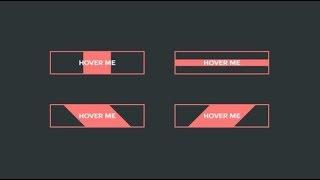 CSS Buttons With Awesome Hover Animation Using HTML & CSS