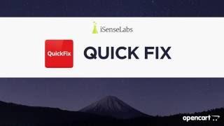 QuickFix | OpenCart