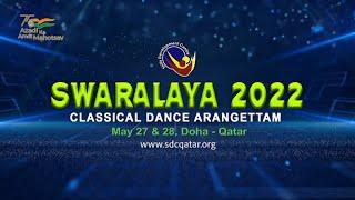 Skills Development Centre Proudly Present_SWARALAYA 2022_Arangettam of Classical Dance _ Day 1