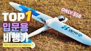 The world's most recommended model for an entry-level RC plane?: Sky Surfer X8 1480mm, U$58