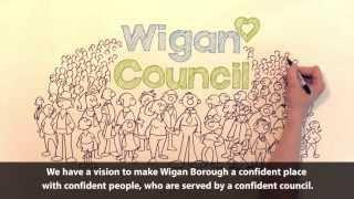 WIGAN COUNCIL CORPORATE STRATEGY - THE MOVIE (with subtitles)