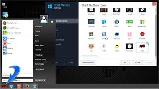 How to Add Start Menu to Windows 8 | Change start button icon