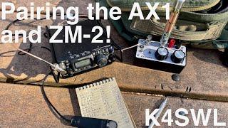 Can you mount the Elecraft AX1 on the Emtech ZM-2? Let's find out!