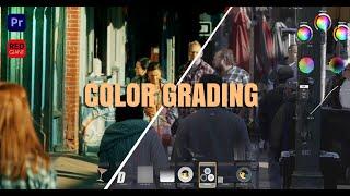 How to COLOR GRADE like a PRO in PREMIERE PRO & AFTER EFFECTS!