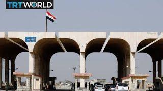 Nasib Border Crossing: Border crossing between Syria and Jordan opens